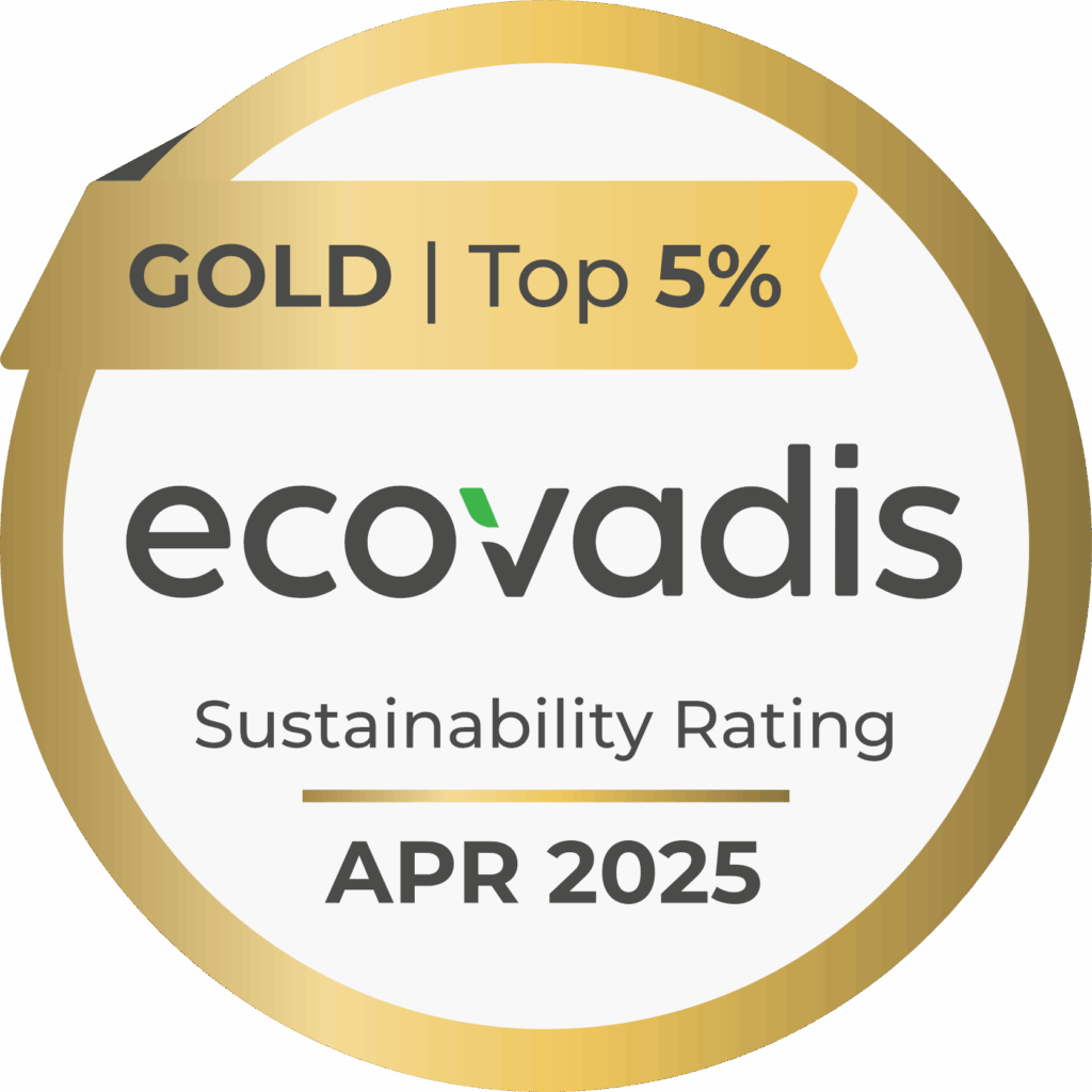 Ecovadis medaille or 2025,